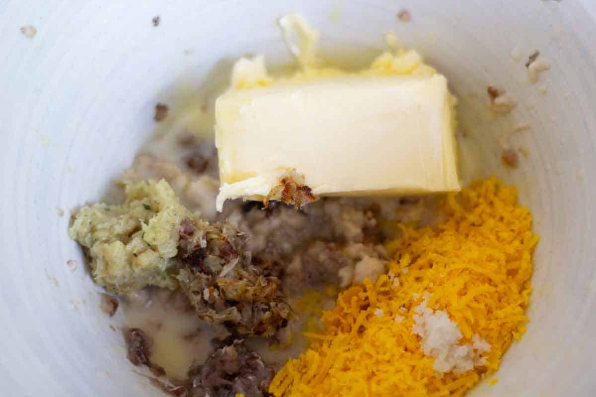 butter of the gods ingredients in a large ceramic bowl
